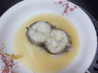 3、鳕鱼粥,上锅，蒸熟