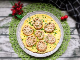 16、早餐-藕盒抱蛋,特别适合做早餐，配一碗粥！