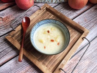 12、小米燕麦苹果粥,完成。