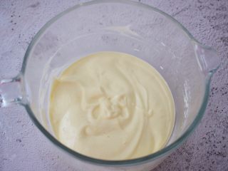 11、舒芙蕾松饼,拌好的松饼糊