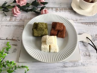 13、三色牛奶小方,成品