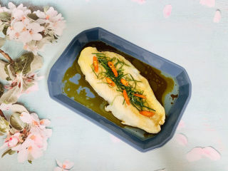 13、清蒸巴沙鱼柳,成品图