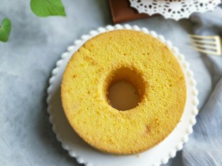 13、南瓜戚风蛋糕,成品图