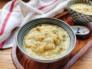 14、绿豆小米粥,喜欢的试试吧!