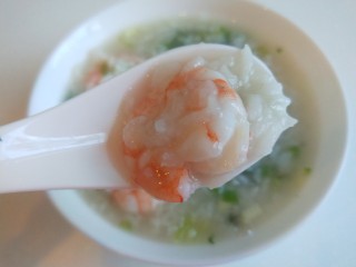 17、蔬菜虾仁粥,成品图