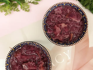 12、紫薯银耳粥,成品图