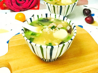 25、鸡肉山药粥,超级鲜美