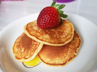 9、酸奶小松饼,小松饼就做好了。