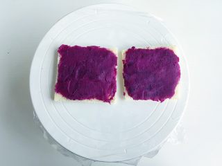 5、爱的沼夫三明治,均匀的涂抹在开