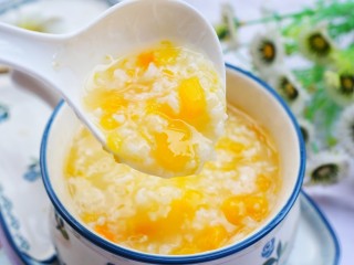 15、大米南瓜粥,来一口～