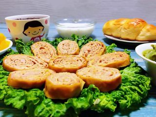 11、豆皮蒸肉卷,普通的食材用心去做就会得到意想不到的收获