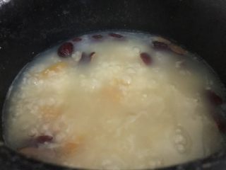 13、红枣南瓜粥,四十分钟后的样子