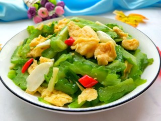 17、苦瓜炒蛋,一点都不苦！