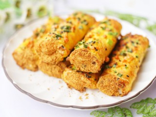 20、肉松芝士吐司卷,赶紧做一个。