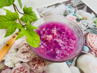 13、紫薯银耳粥,成品图