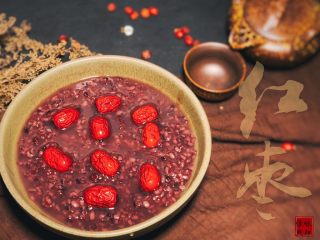 18、红枣黑米粥,完成