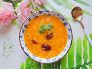 15、红枣南瓜粥,营养丰富，赞