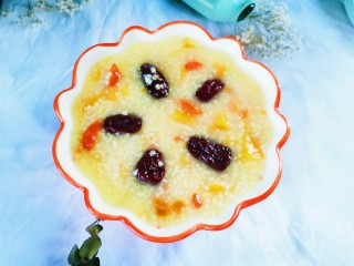 15、红枣南瓜粥,红枣南瓜粥成品图