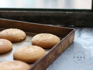 8、老式桃酥,出炉～