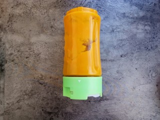 3、奶香小星星南瓜馒头,用辅食机打成泥