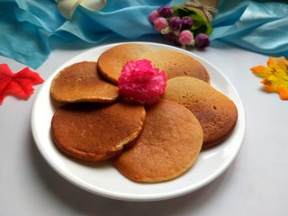 15、香蕉牛奶松饼,可以美美的享用啦！好香甜！