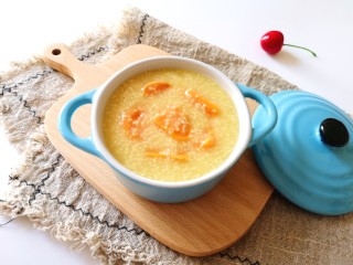 7、小米红薯粥,营养又好吃。