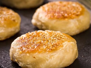 16、板栗饼,煎好出锅