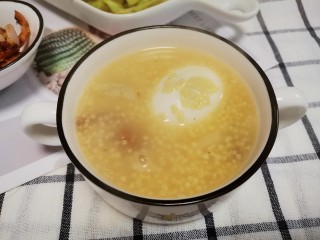 12、鸡蛋小米粥,出锅