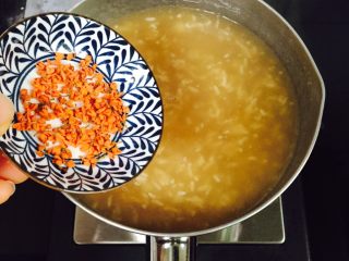 12、桂花红糖酒酿小圆子,撒上干桂花