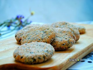 14、法式昆布芝麻酥饼,