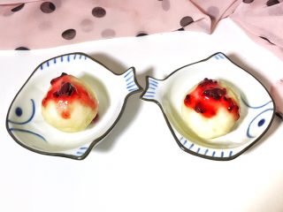 16、甜美的下午茶之蓝莓土豆球,可爱吧