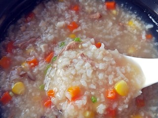 19、什锦瘦肉粥,吹一吹，迫不及待想尝尝了