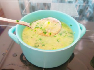 26、鸡肉山药粥,成品图