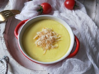 9、虾皮奶酪蛋羹,软嫩，奶香，营养好