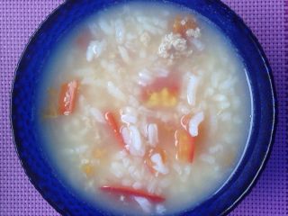 6、番茄牛肉粥,完成！