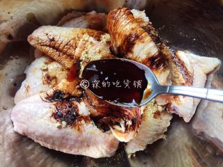 6、香烤鸡翅,蚝油。