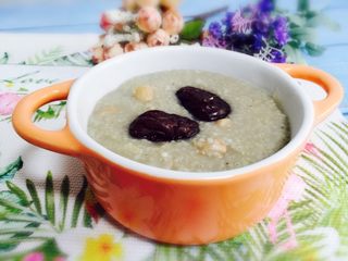 12、红枣花生黑小米粥,成品图