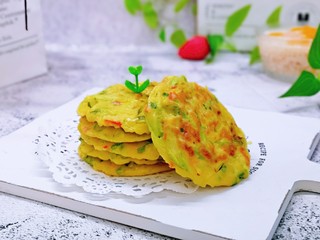 15、快手早餐～西葫芦鸡蛋饼,营养均衡。早餐一定要吃好呦～