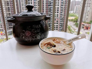 17、消食开胃的老菜脯粥,成品图