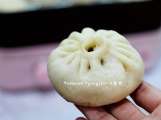 16、黑木耳肉末包子,成品图