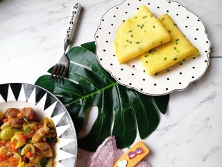 10、香葱牛奶鸡蛋煎饼,香葱牛奶鸡蛋煎饼，很好吃～