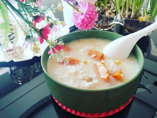 13、红薯花生白米粥,成品图