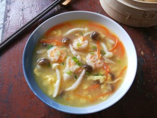 11、三鲜汤,成品图