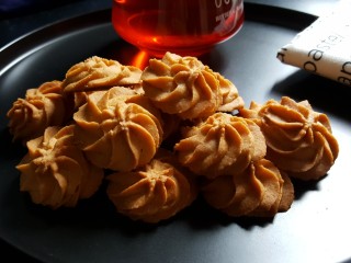 12、焦糖海盐曲奇,成品