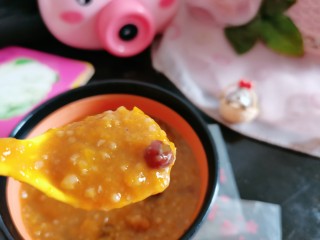 16、红豆小米粥,红豆小米粥就做好了