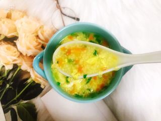 17、鸡蛋小米粥,粘稠适中,味道鲜美,营养丰富!