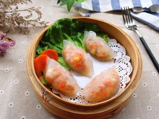 17、晶莹剔透又鲜又爽的水晶虾饺,成品图