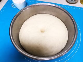 10、蓬松柔软的香葱花卷,面饧发好了