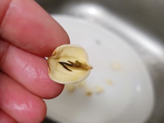 3、红糖暖身八宝粥,莲子提前浸泡2小时，摘掉芯再煮味道好。