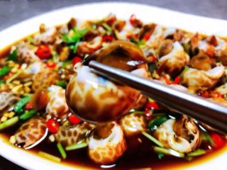 10、涝汁花螺,看着就小花螺就超级有食欲哦